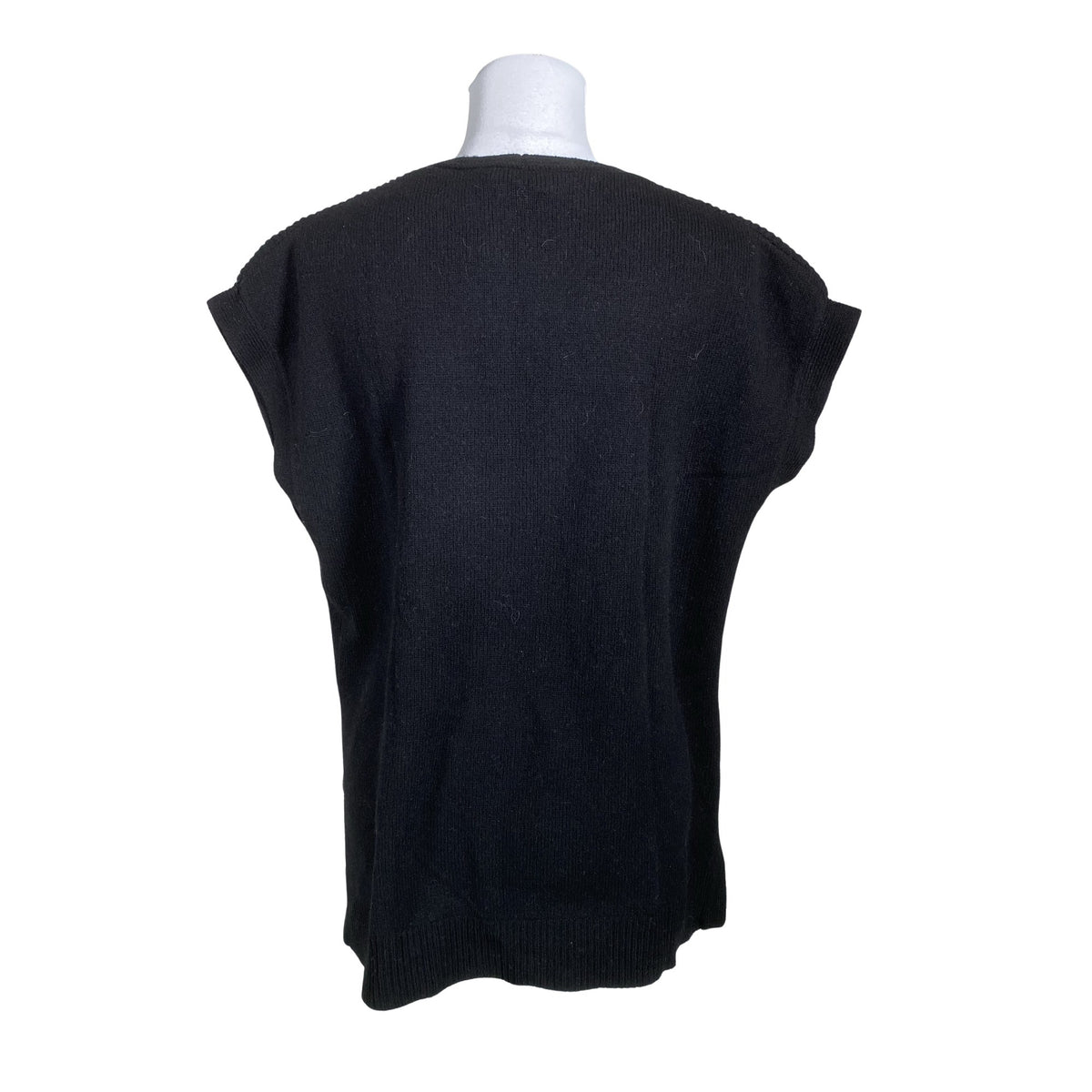 Unisex Andiata - Kootud vest, suurus 36 - Must (2)