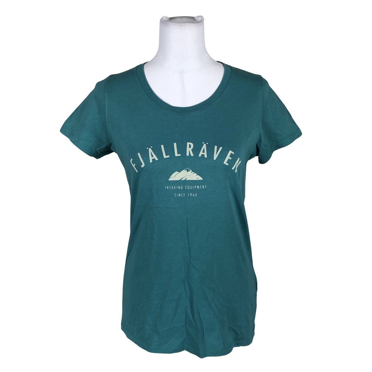 Unisex Fjällräven - T-särk, suurus 36 - Türkiis (1)