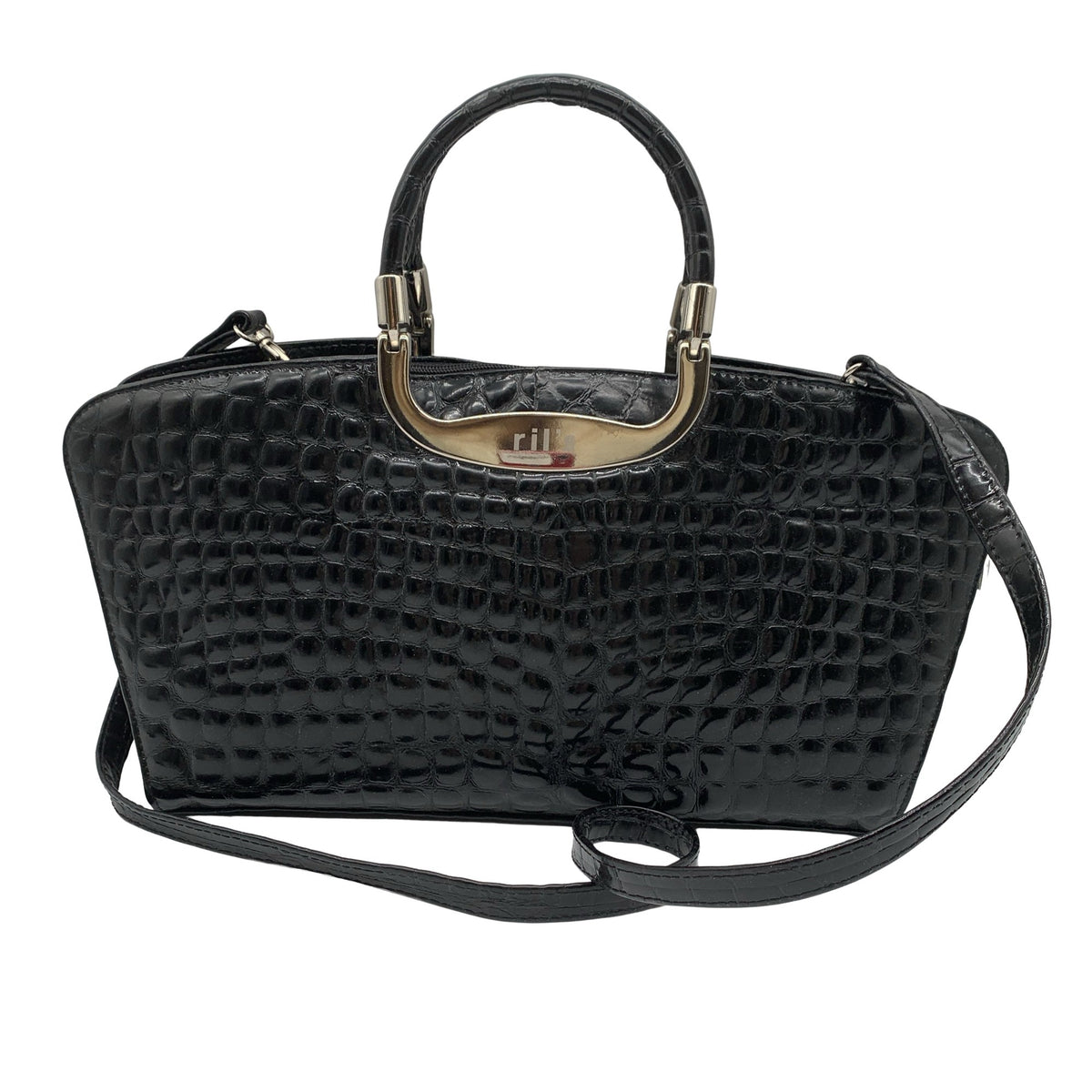 Unisex Ril's - Käekott, suurus Maxi - Must (1)