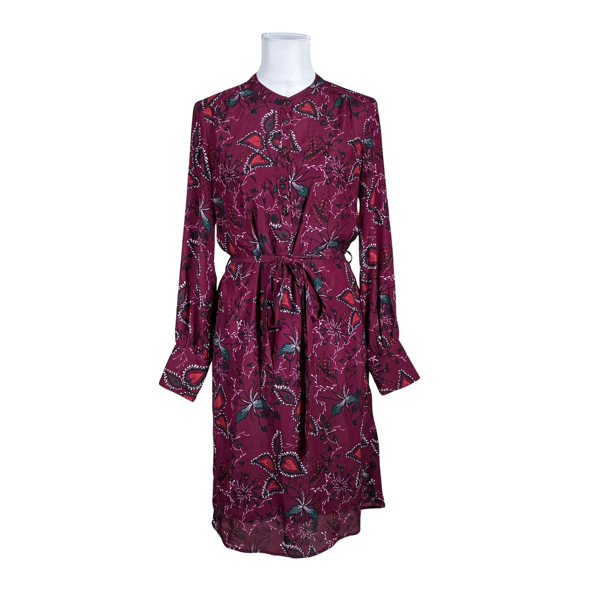 Unisex Philosophy Blues Original - Õhuke kleit, suurus 36 - Veinipunane (1)