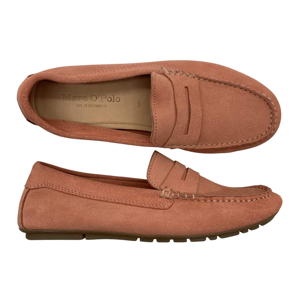 Unisex Marc O'Polo - Mokassiinid, suurus 39 - Heleroosa (1)