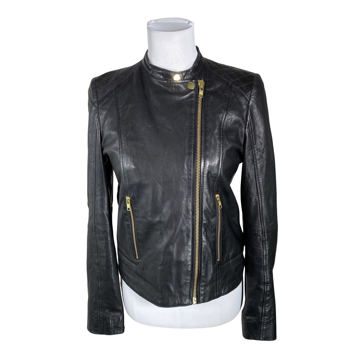 Unisex InWear - Nahktagi, suurus 36 - Must (1)