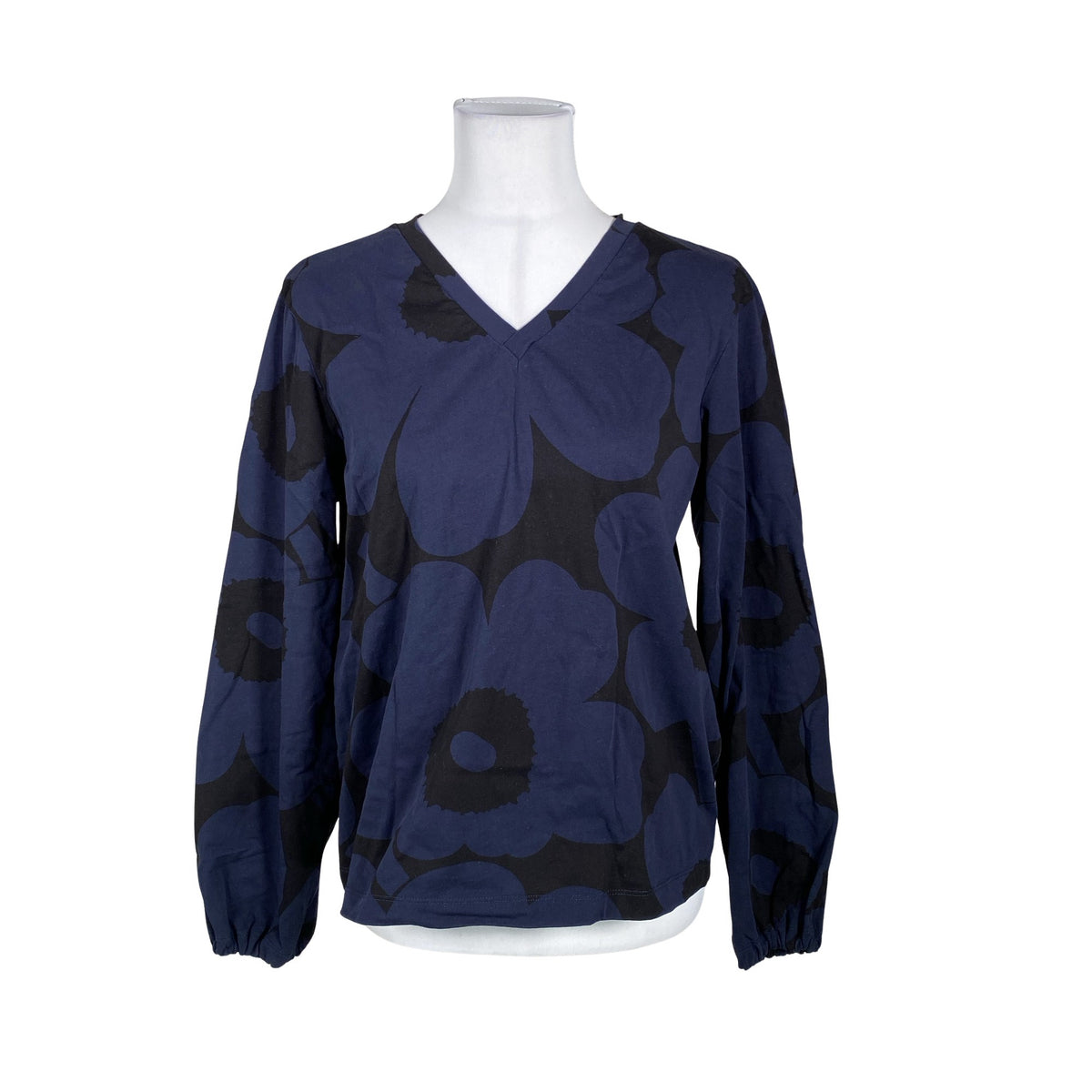 Unisex Marimekko - Trikotaažist pluus, suurus 38 - Sinine (1)