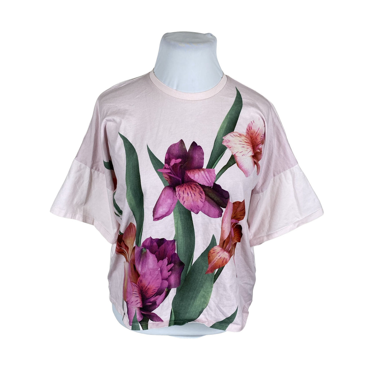 Unisex Ted Baker - Trikotaažist pluus, suurus 42 - Heleroosa (1)