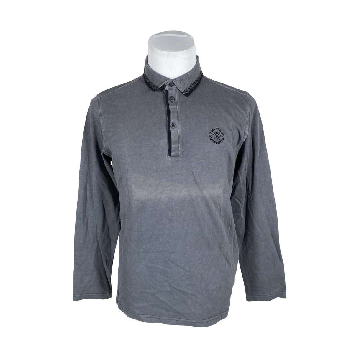 Unisex Tom Tailor - Trikotaažist pluus, suurus M - Hall (1)