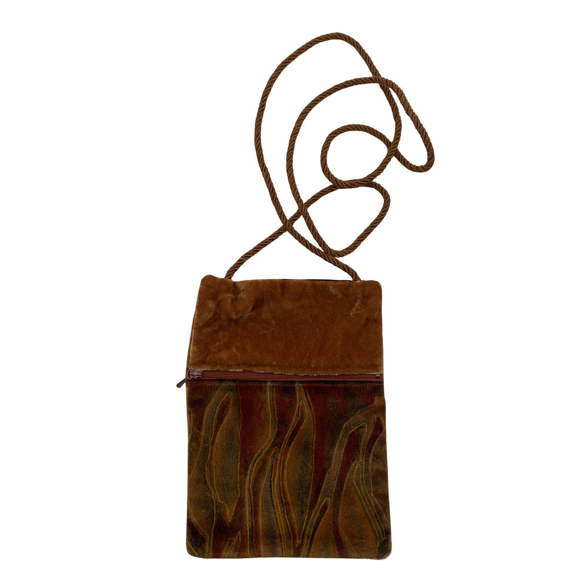 Unisex Handmade - Õlakott, suurus Mini - Pruun (1)