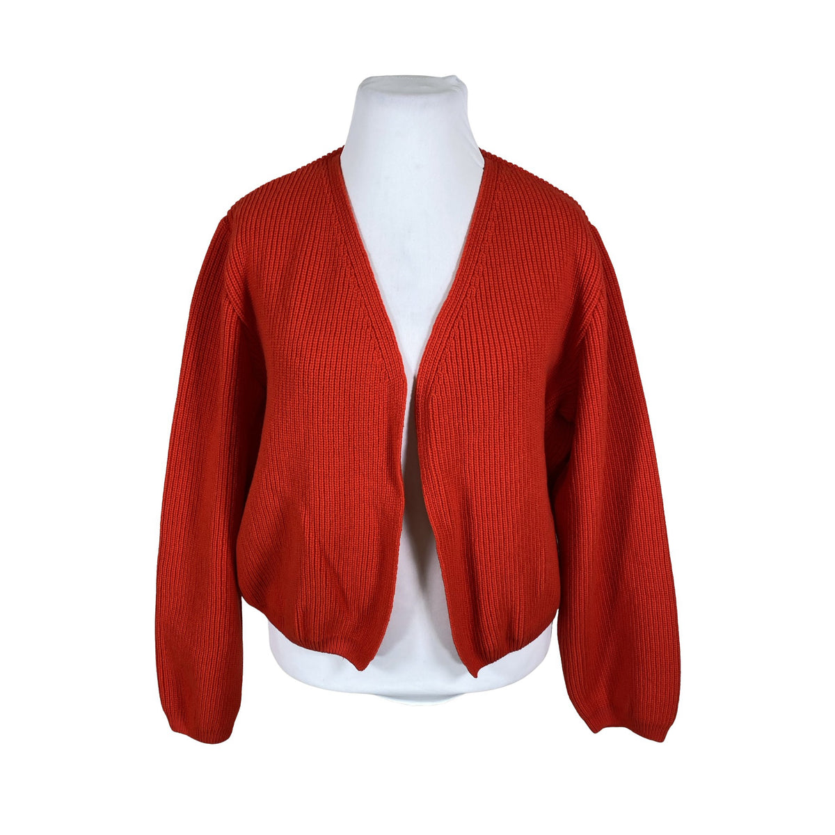 Unisex Ommellinen - Kardigan, suurus 42 - Punane (1)