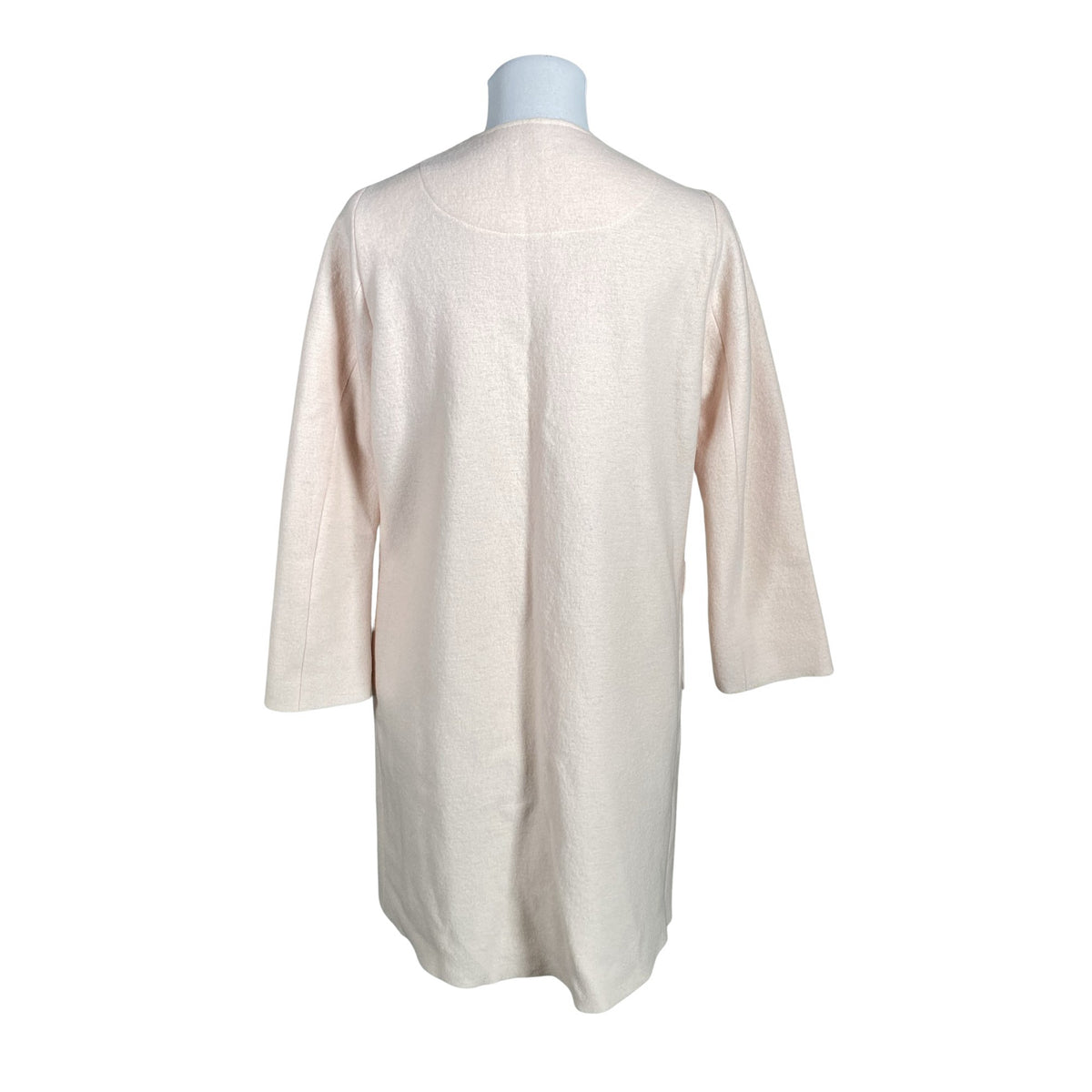 Unisex Muotikuu - Villane mantel, suurus 36 - Heleroosa (3)