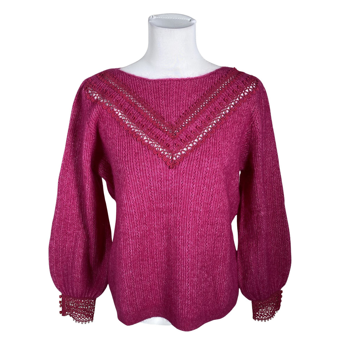 Unisex La Maille Sezane - Kampsun, suurus 40 - Lilla (1)
