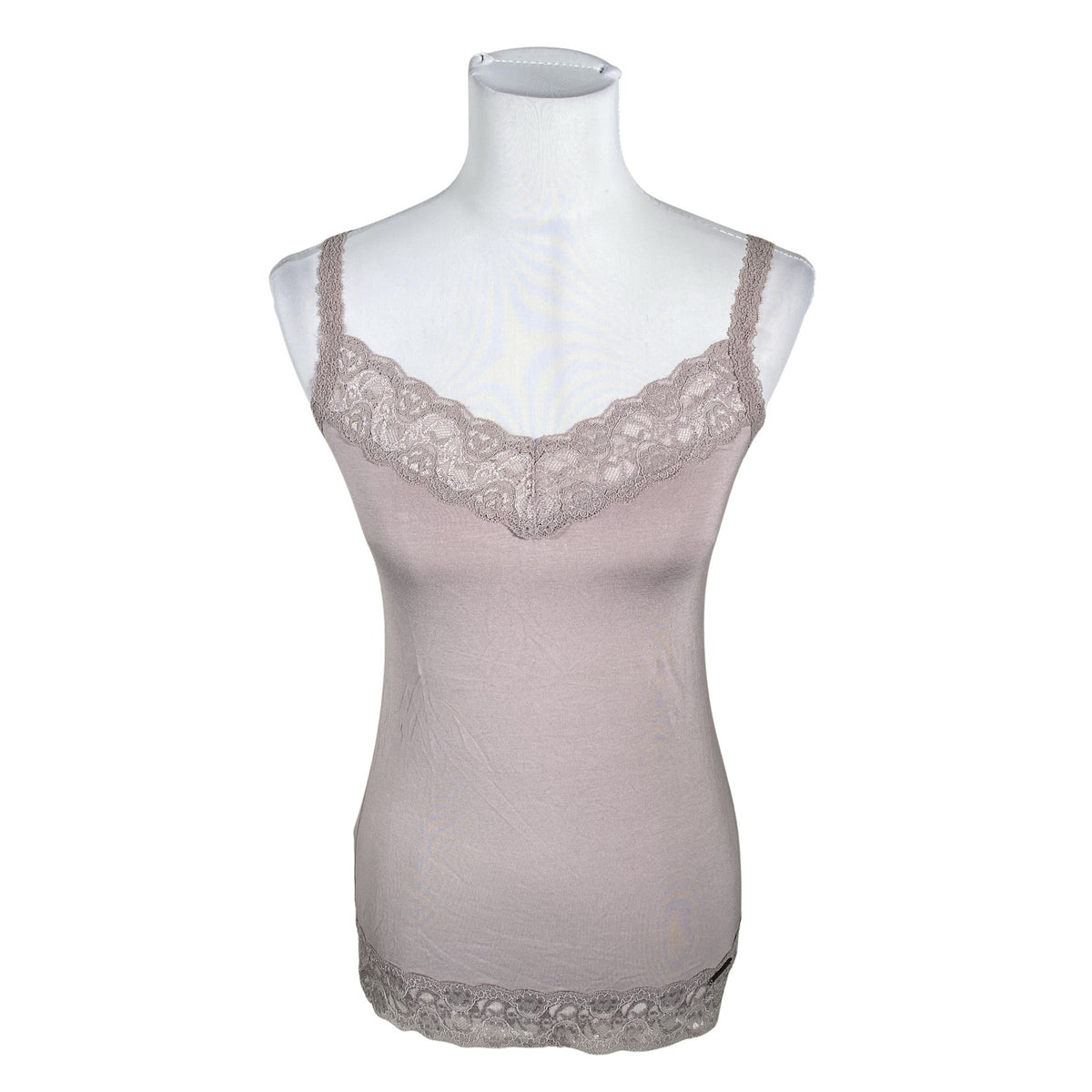 Unisex Sisley - Trikotaažist topp, suurus 36 - Lilla (1)