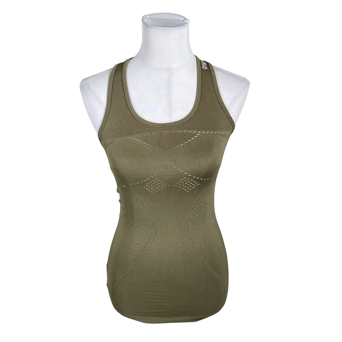 Unisex Gymshark - Sporditopp, suurus 34 - Roheline (1)