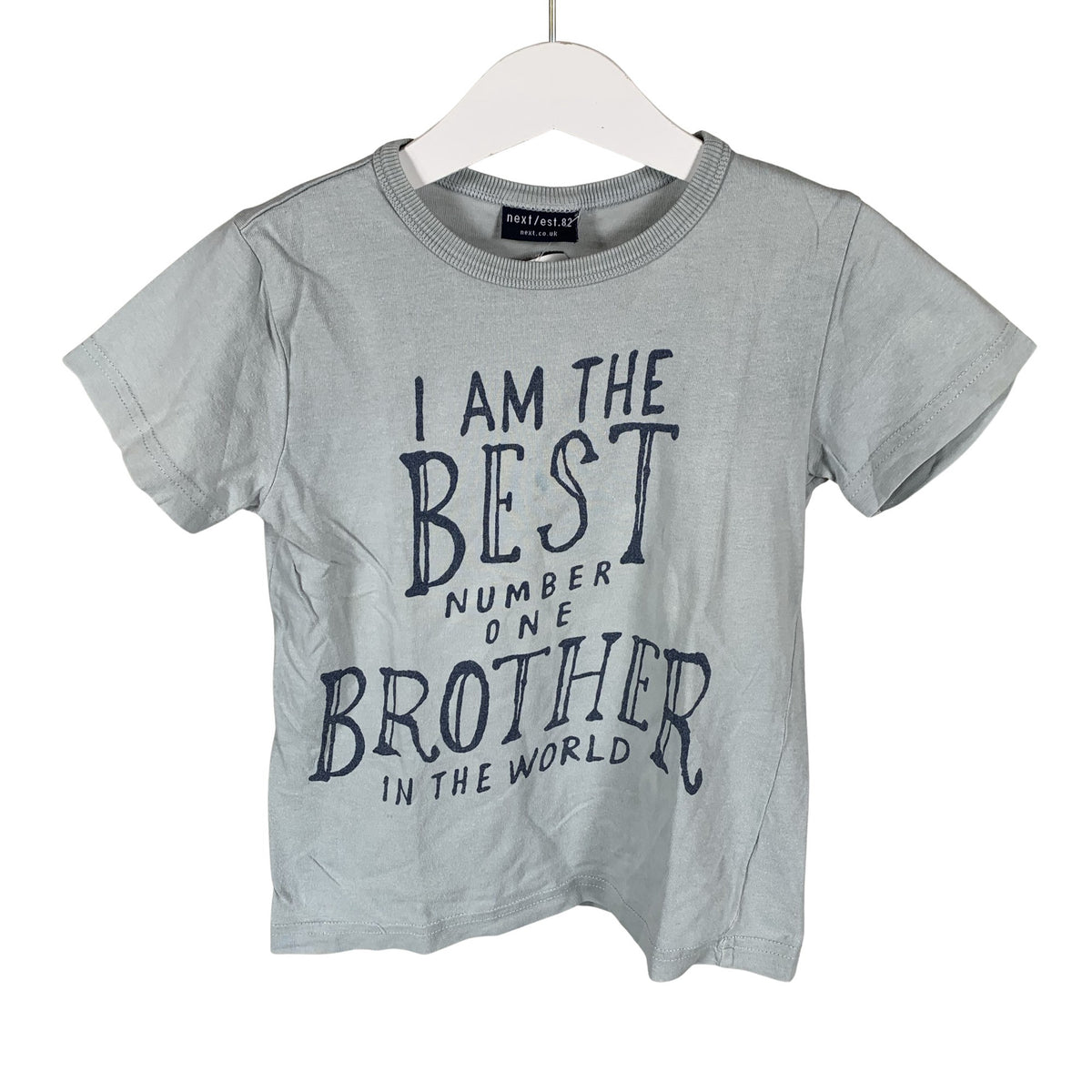 Unisex Next - T-särk, suurus 92 - 98 - Hall (1)
