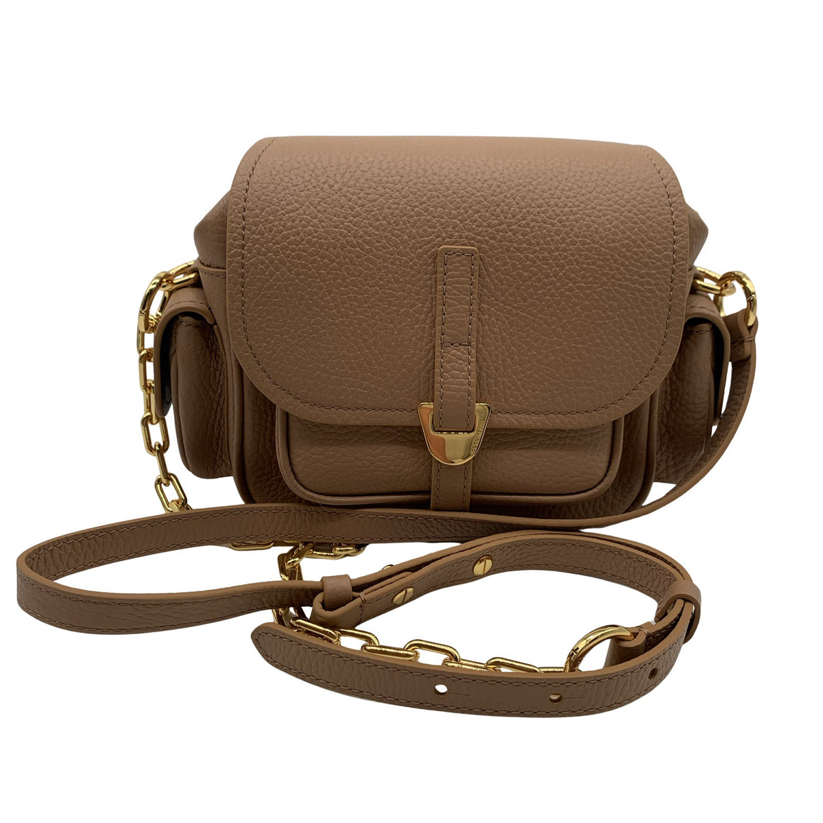 Unisex Coccinelle - Õlakott, suurus Mini - Pruun (1)