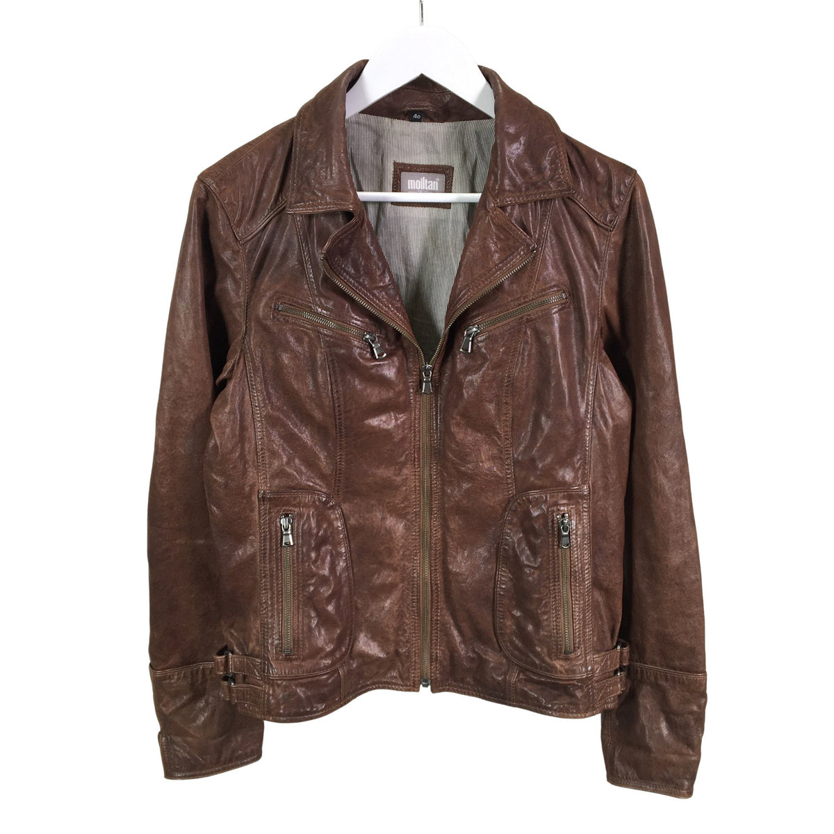 Unisex Molltan - Nahkatakki, koko 40 - (1)