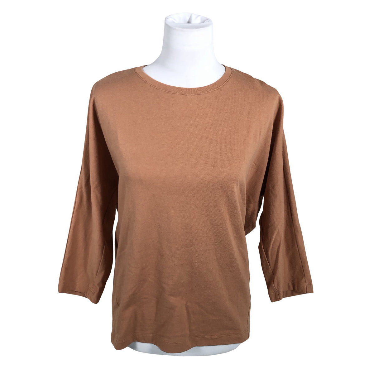 Unisex Muji - Dressikangast pluus, suurus 34 - Pruun (1)