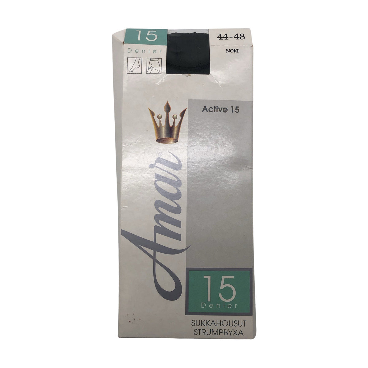 Unisex Amar - Sukkpüksid, õhukesed, suurus 44 - Must (1)