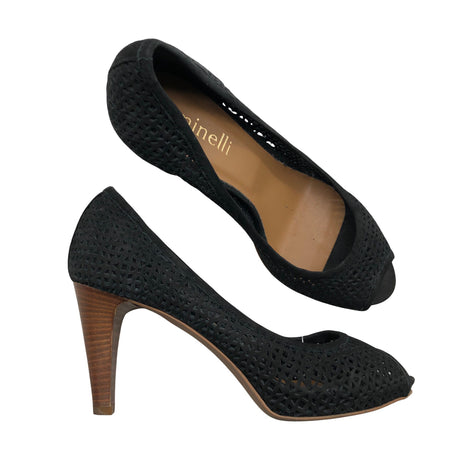 Unisex Minelli - Lahtise ninaga kontsakingad, suurus 36 - Must ()