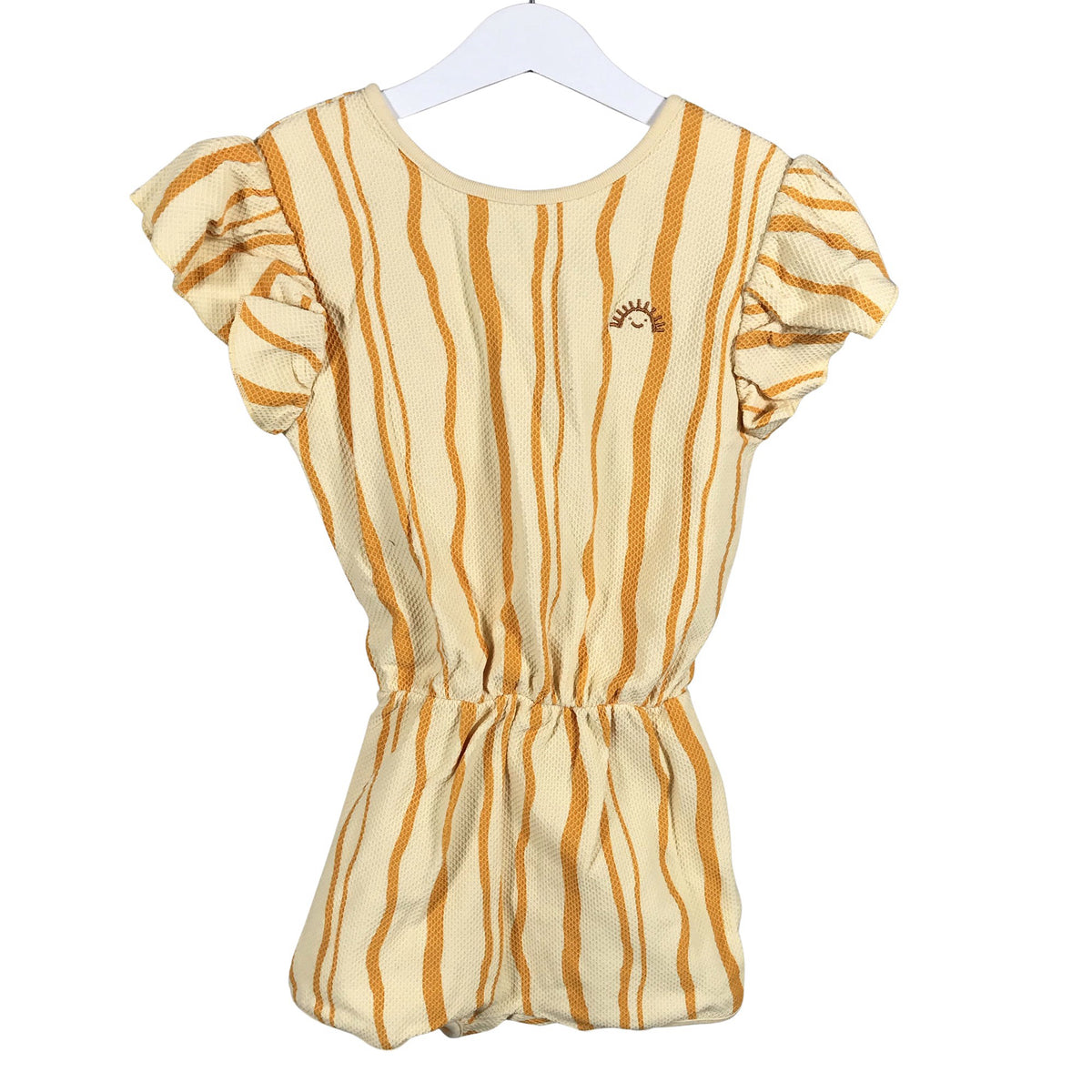 Unisex Mainio - Trikotaažist kleit, suurus 134 - 140 - Oranž (1)