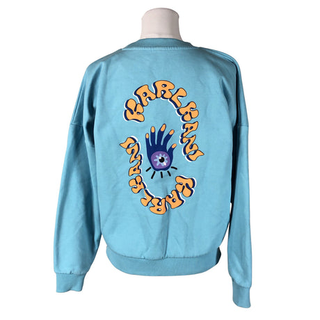 Unisex Karl Kani - Dressikangast pluus, suurus 38 - Türkiis (2)