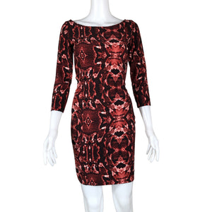 Unisex Guess - Õhuke kleit, suurus 32 - Veinipunane (1)