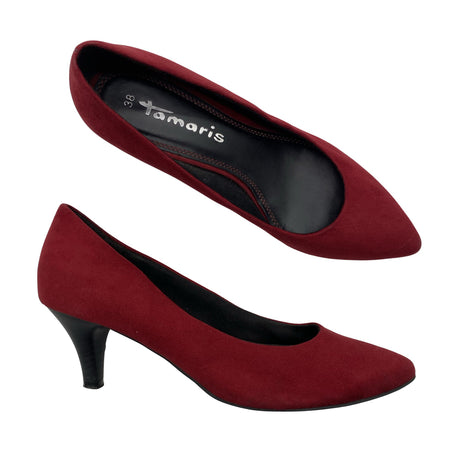 Unisex Tamaris - Kontsakingad, suurus 38 - Veinipunane ()