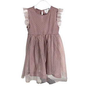 Unisex Creamie - Juhlamekko, koko 104 - 110 -  (1)