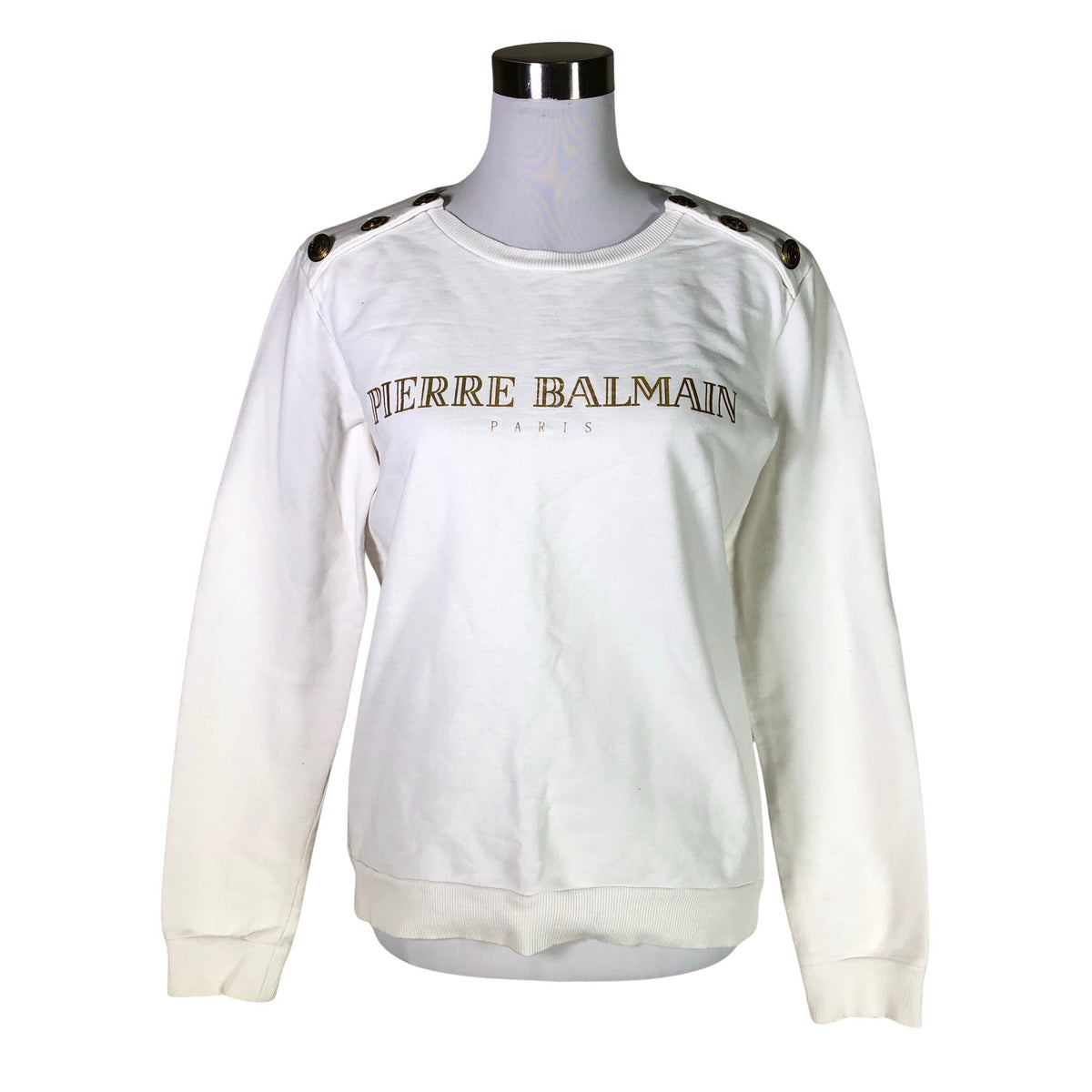 Unisex Pierre Balmain - Dressikangast pluus, suurus 40 - Valge (1)