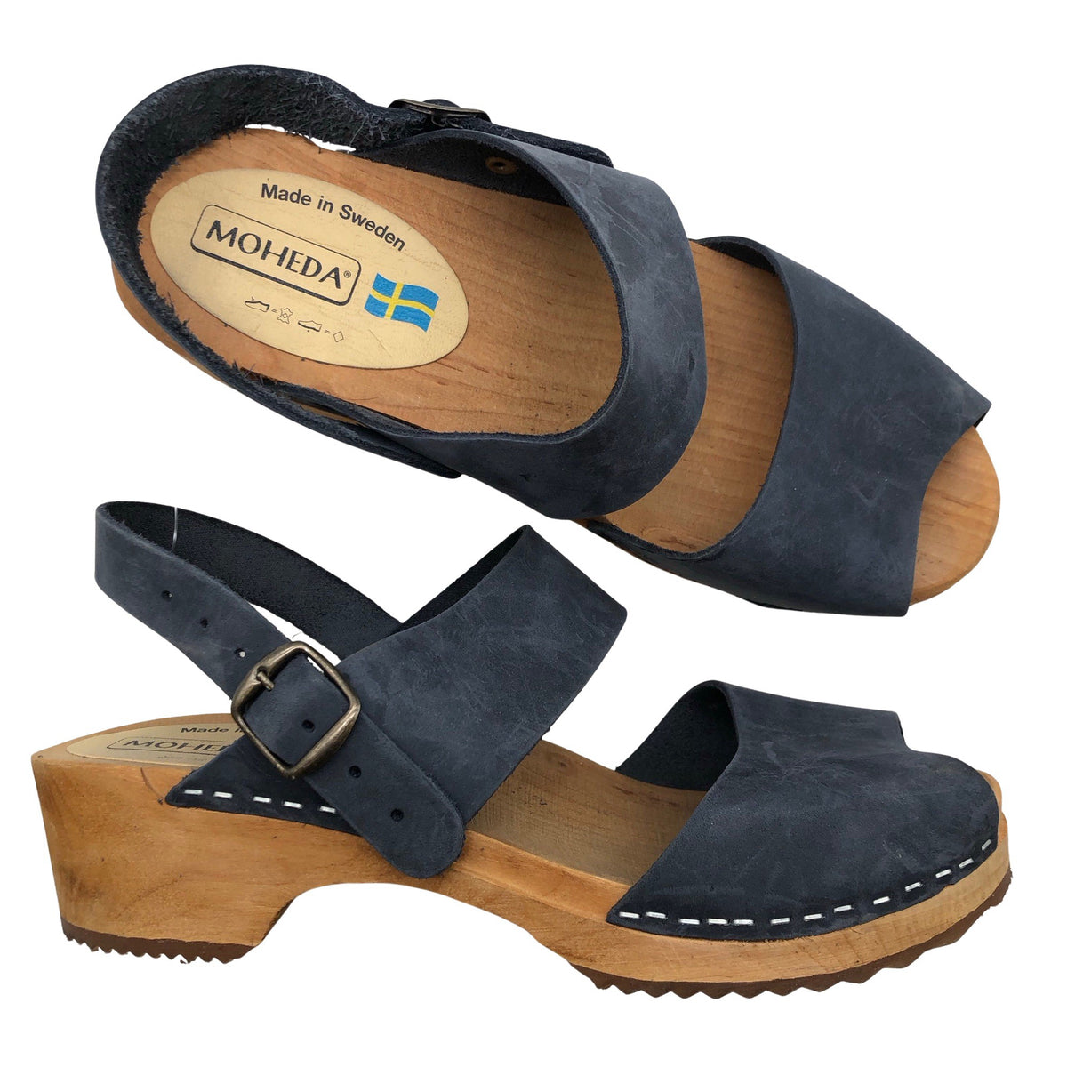 Unisex Moheda - Kontsaga rihmikud, suurus 40 - Sinine (1)
