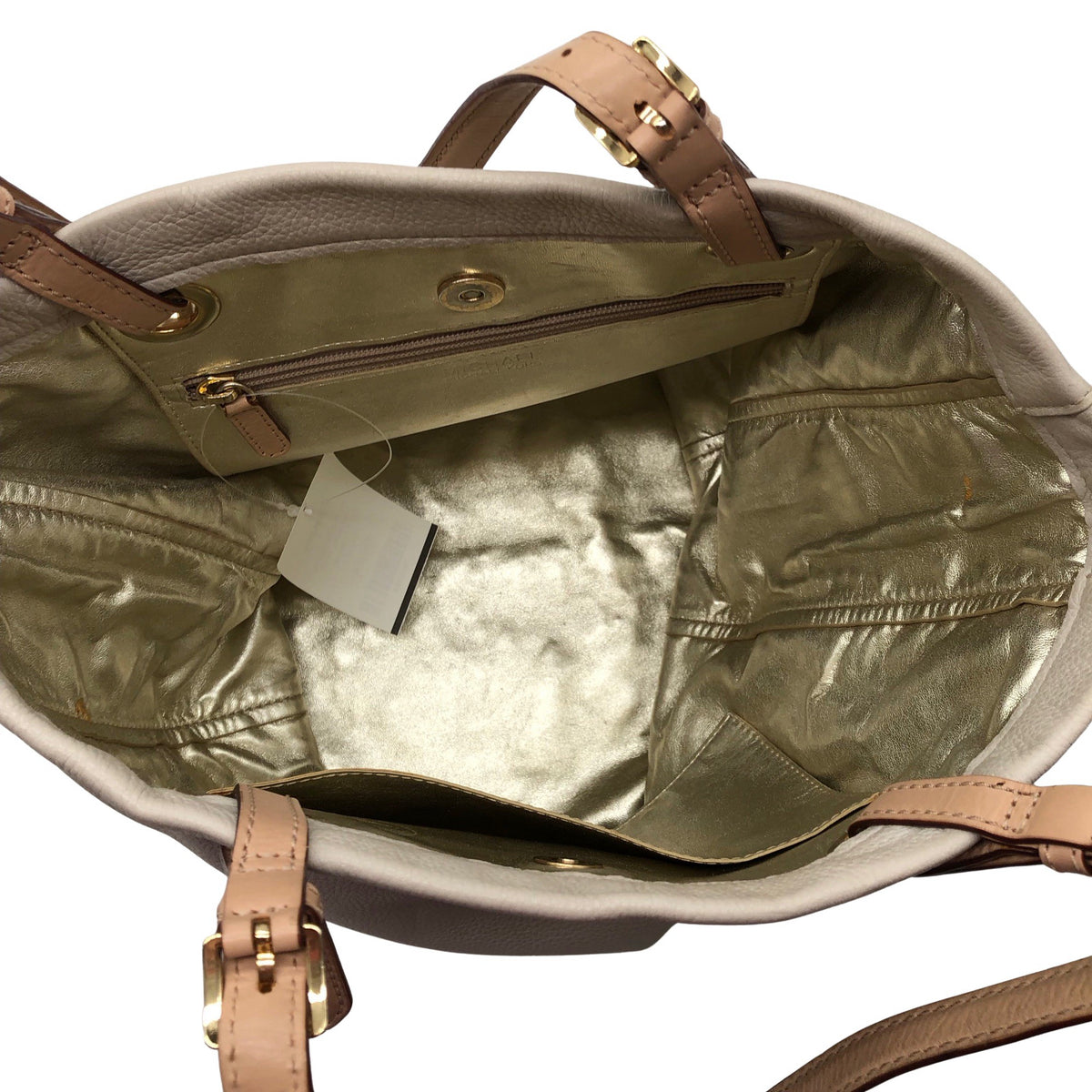 Unisex Michael Kors - Käekott, suurus Maxi - Beige (3)