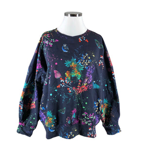 Unisex Televisio Lifestyle Store - Dressikangast pluus, suurus 46 - Sinine (1)