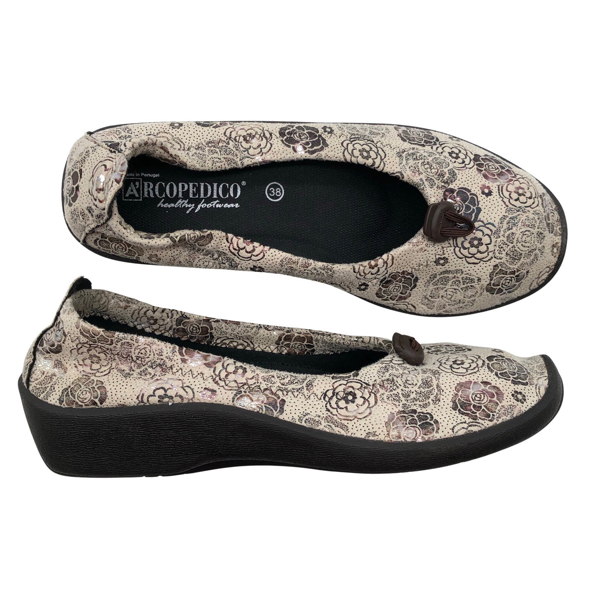 Unisex Arcopedico - Mokassiinid, suurus 38 - Beige (1)