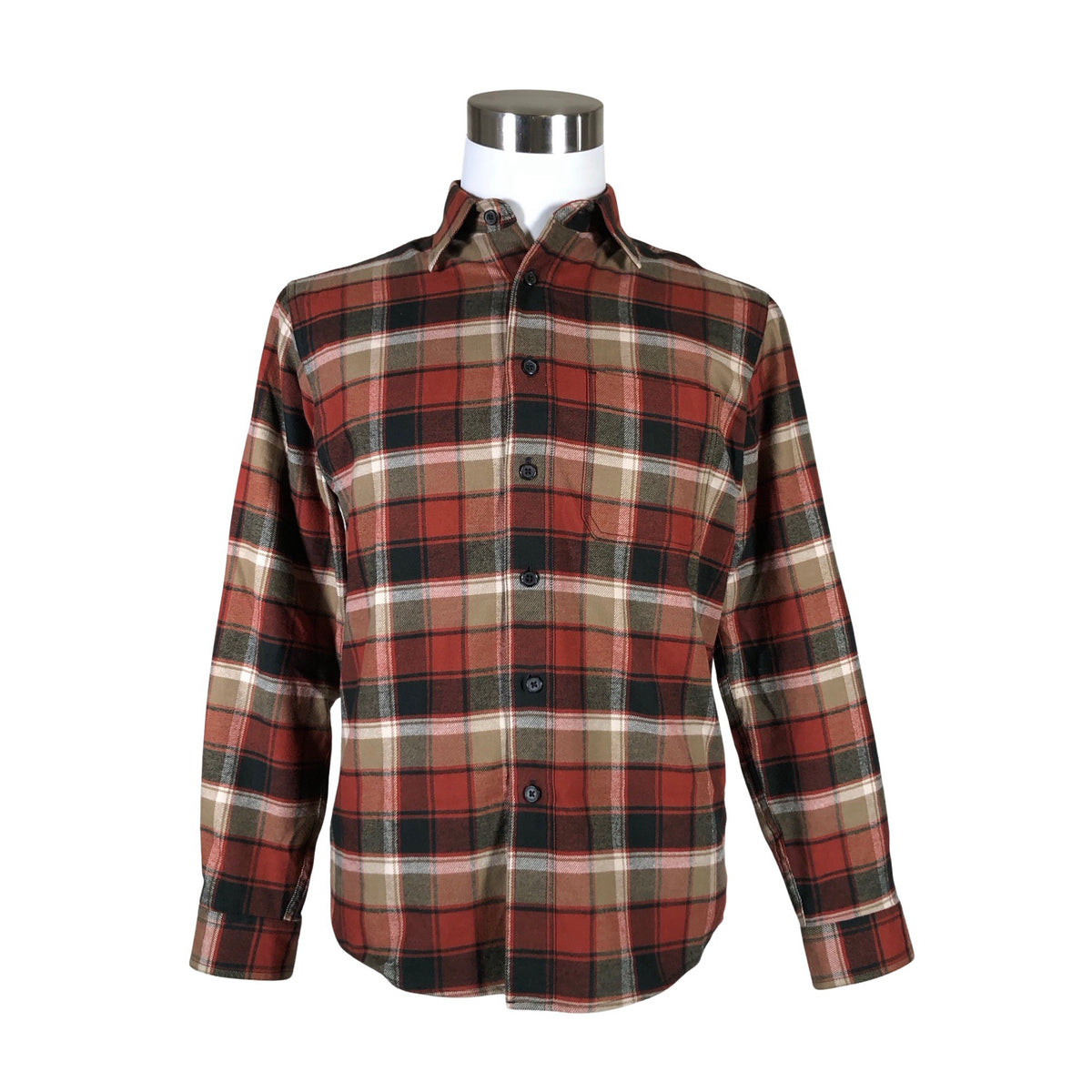Unisex Uniqlo - Flanellsärk, suurus XS - Pruun (1)