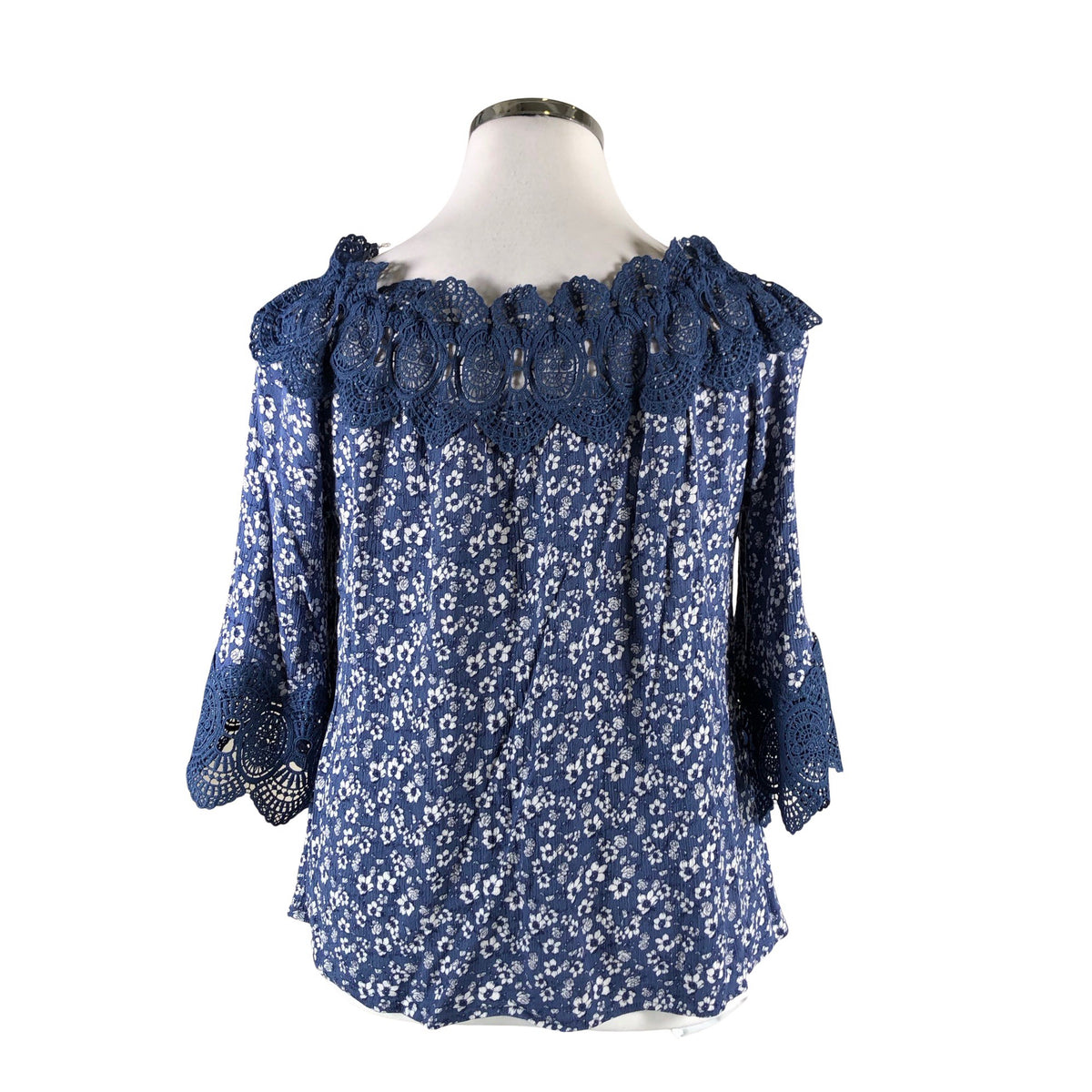 Unisex Cream - Pluus, suurus 44 - Sinine (2)