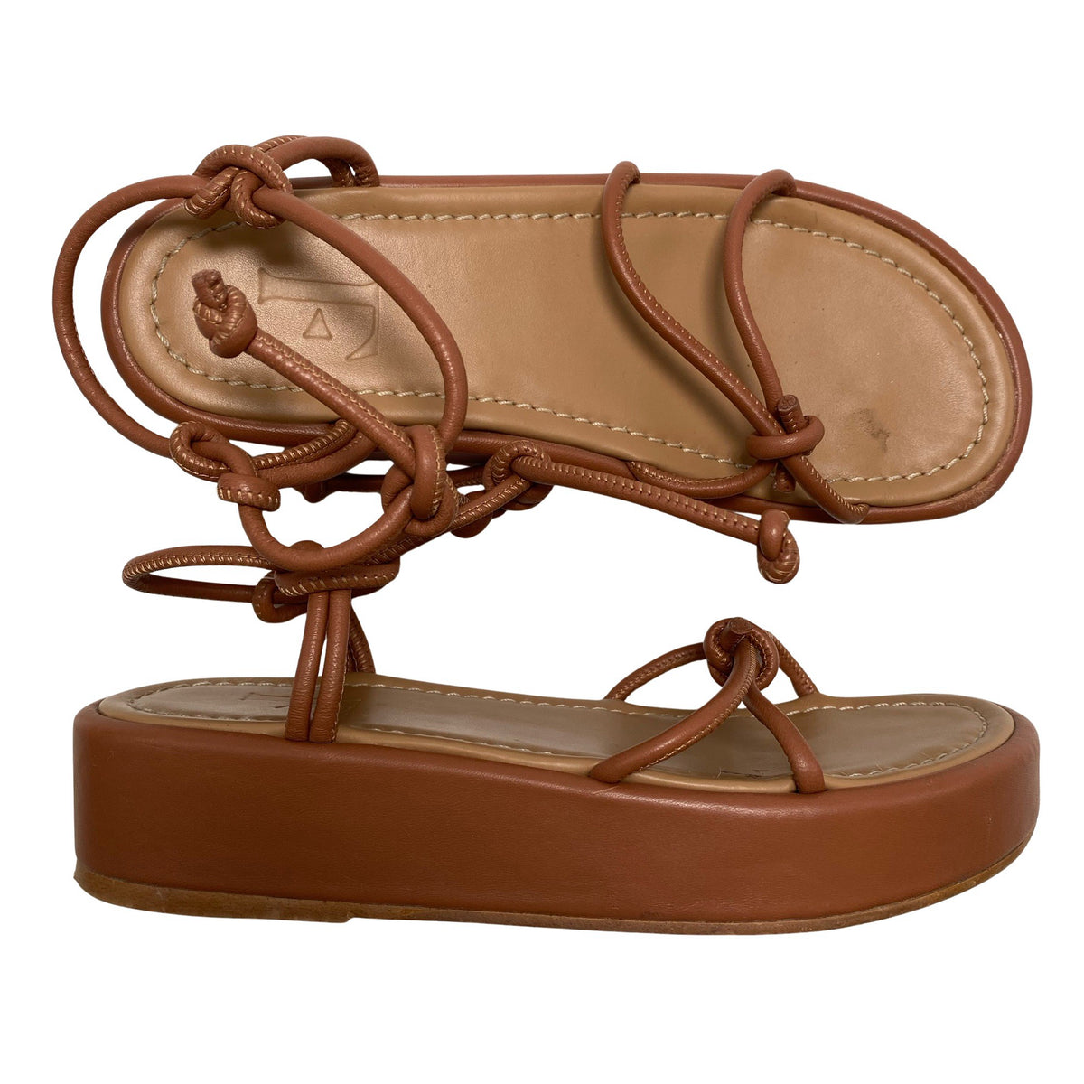 Unisex Flattered - Rihmikud, suurus 37 - Pruun (1)