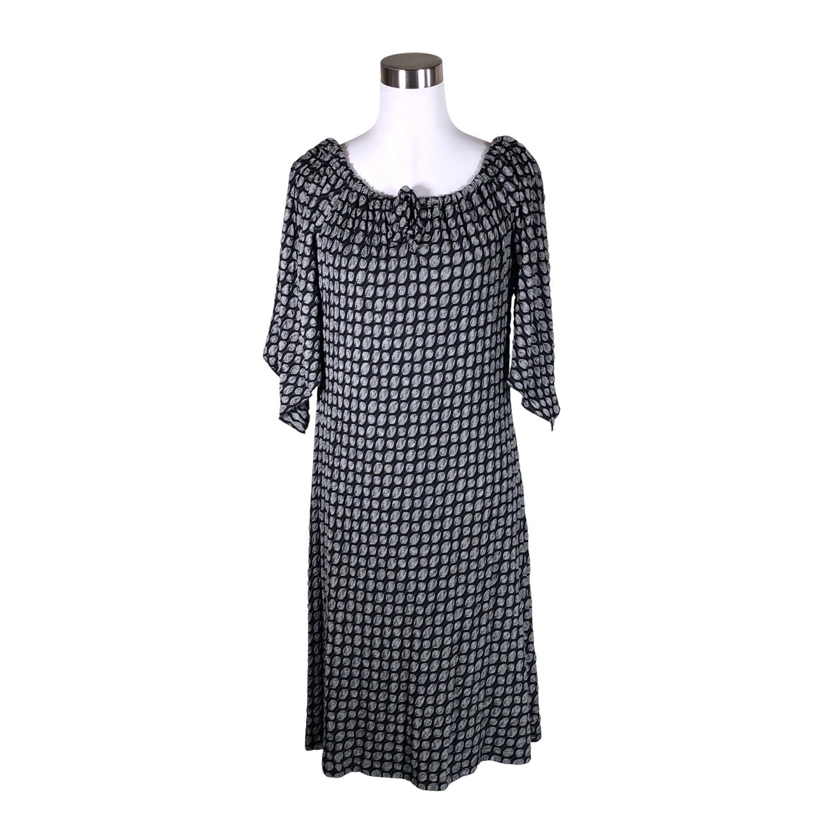 Unisex Niccolei - Trikotaažist kleit, suurus 40 - Must (1)