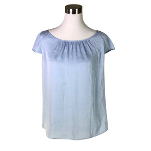 Unisex Hugo Boss - Lühikeste käistega pluus, suurus 40 - Helesinine (1)