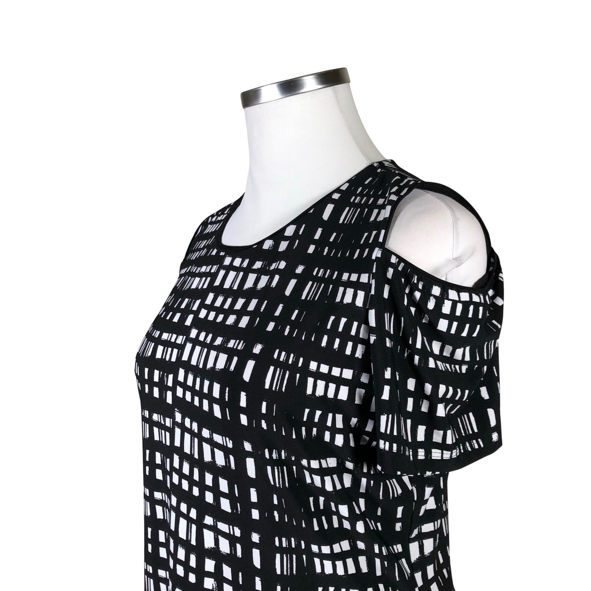 Unisex Calvin Klein - Lühikeste käistega pluus, suurus 42 - Must (2)