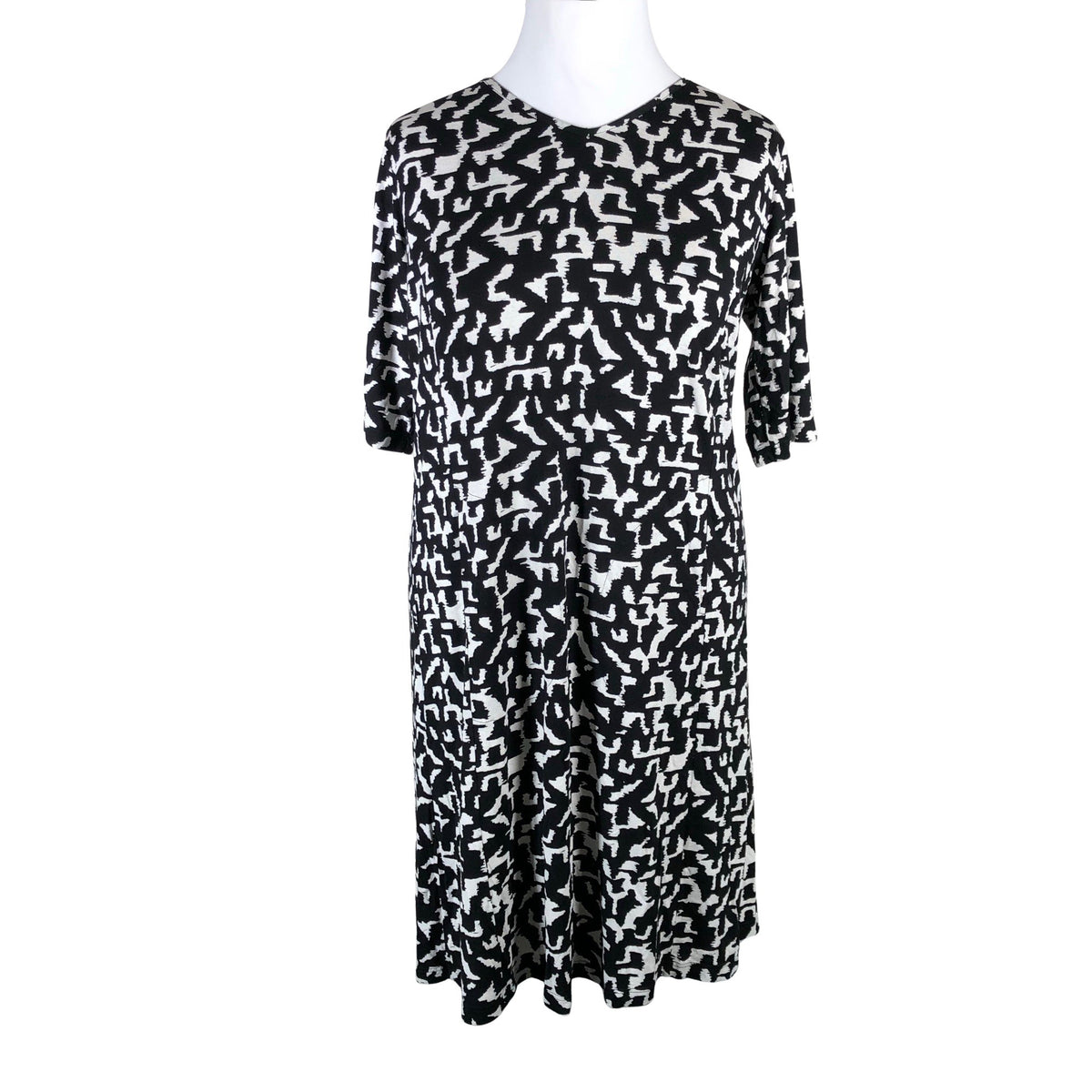Unisex Voglia - Trikotaažist kleit, suurus 44 - Must (1)