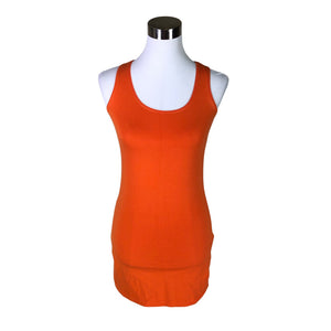Unisex Your Face - Trikotaažist topp, suurus 34 - Oranž (1)