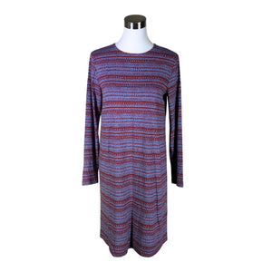 Unisex Marimekko - Trikotaažist kleit, suurus 48 - Veinipunane (1)