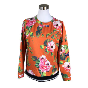 Unisex Margittes - Dressikangast pluus, suurus 34 - Oranž (1)
