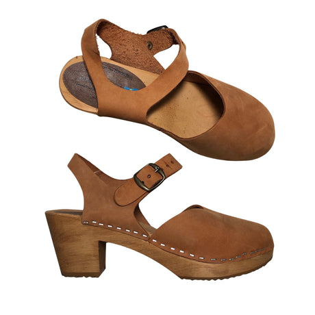Unisex Moheda - Kontsaga rihmikud, suurus 37 - Pruun ()