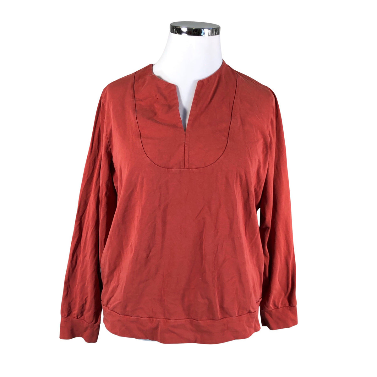 Unisex NOSH - Trikotaažist pluus, suurus 48 - Punane (1)
