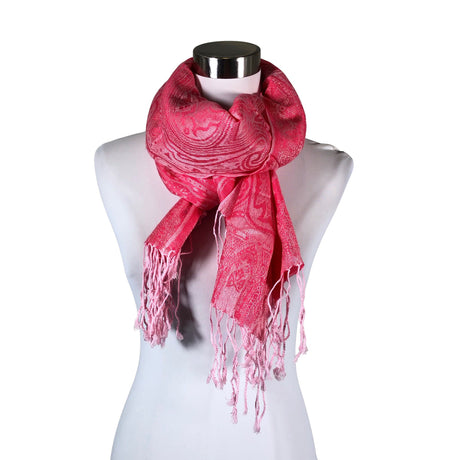 Unisex Pashmina - Õhuke sall, suurus Maxi - Roosa ()
