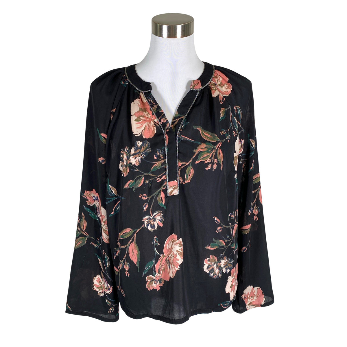 Unisex Saint Tropez - Pluus, suurus 36 - Must (1)