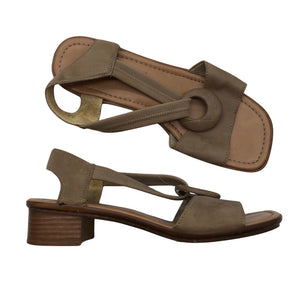 Unisex Rieker - Kontsaga rihmikud, suurus 38 - Beige (1)