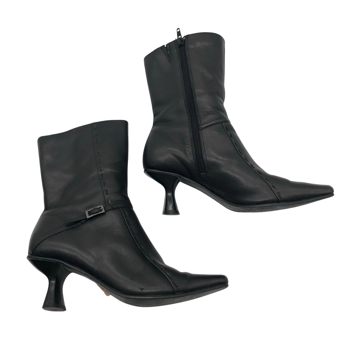 Unisex Marco Tozzi - Poolsaapad, suurus 39 - Must (1)