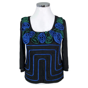 Unisex Molly-Jo - Pluus, suurus 42 - Must (1)