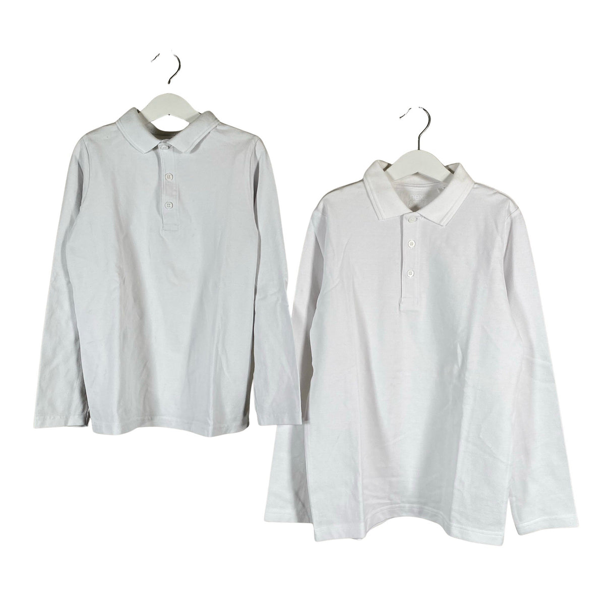 Unisex Next - Polosärk, suurus 134 - 140 - Valge (1)
