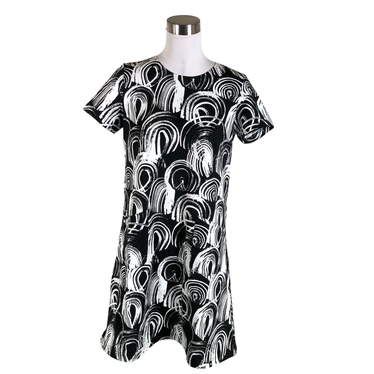 Unisex KLO Design - Trikotaažist kleit, suurus 40 - Must (1)